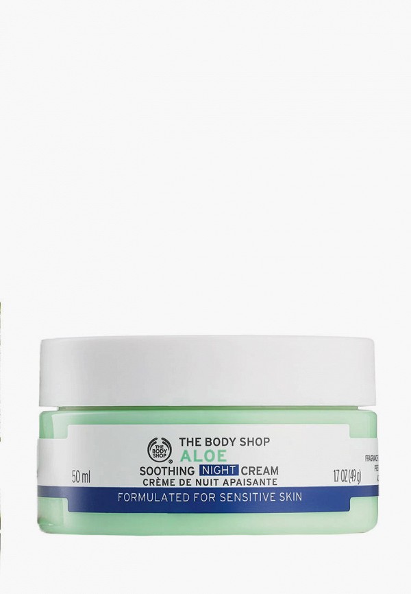 

Крем для лица The Body Shop, Зеленый, ночной "Алоэ, 50 мл"