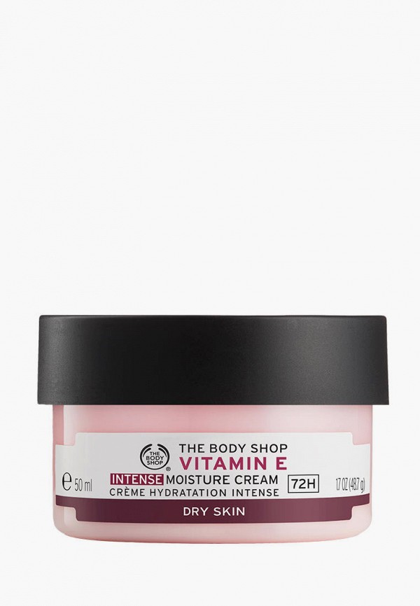 

Крем для лица The Body Shop, Розовый, интенсивный увлажняющий "Витамин Е, 50 мл"