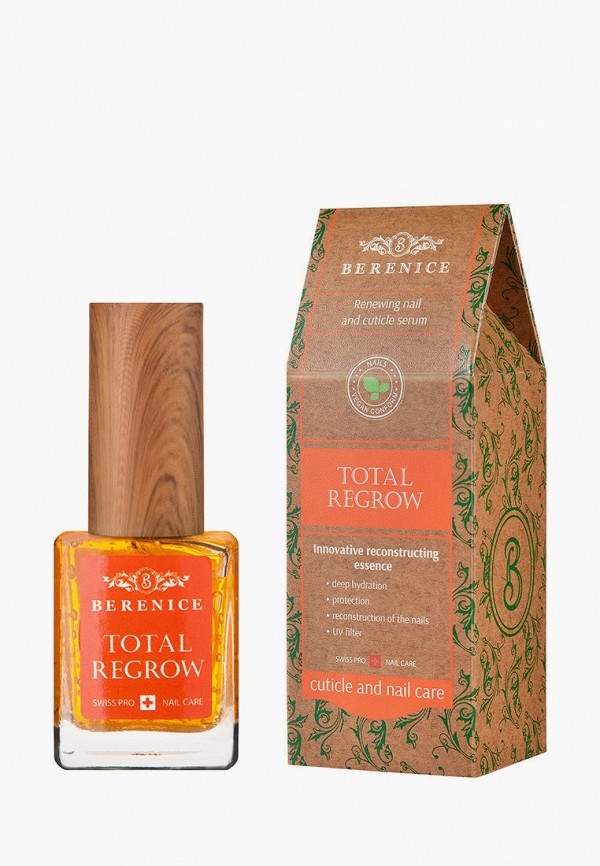 Средство для ногтей и кутикулы Berenice обновление и рост / Nail and cuticle Serum Total Regrow 15 ml