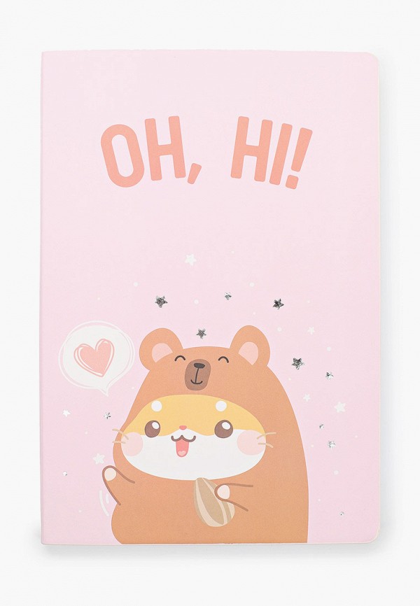 

Ежедневник Zakka, Розовый, А5 "Oh, Hi!"