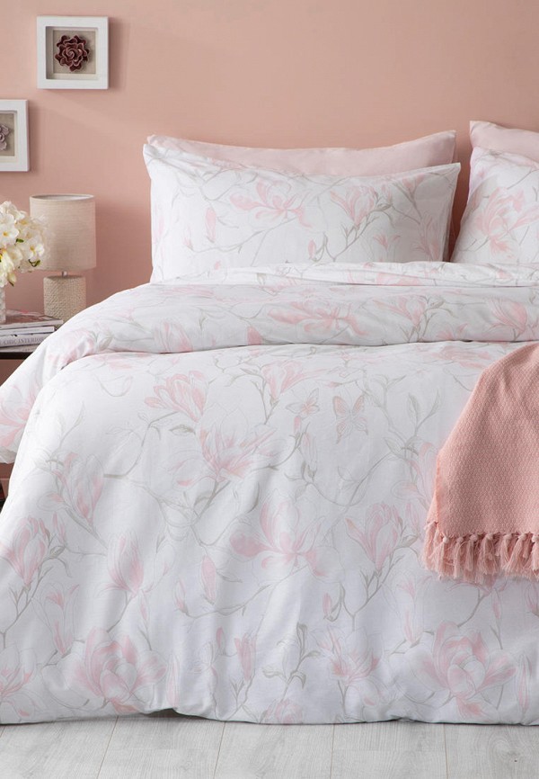 

Постельное белье 2-спальное English Home, Белый, Magnolia Dream