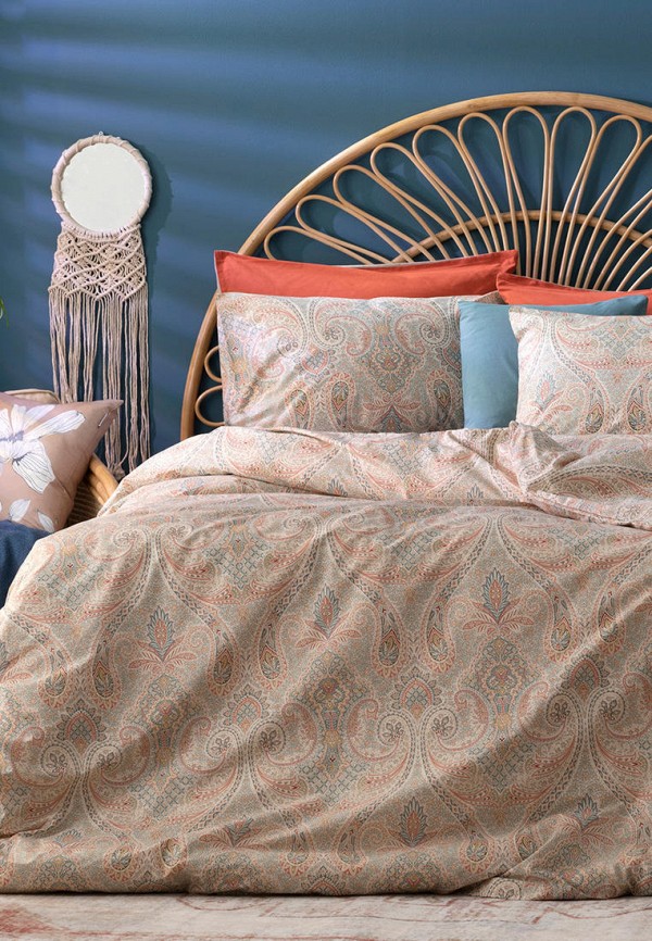 

Постельное белье 2-спальное English Home, Бежевый, Boho Chic