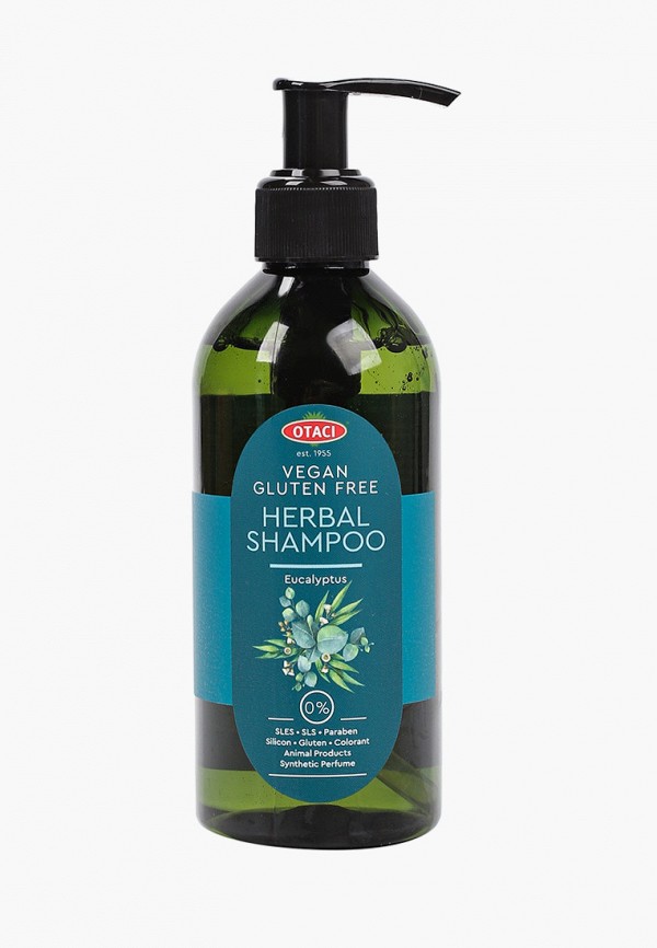 

Шампунь Otaci, Прозрачный, Eucalyptus herbal shampoo, травяной, с эвкалиптом и каштановым маслом, 250 мл