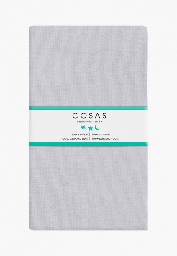 

Простыня Евро Cosas, Серый, 220х240