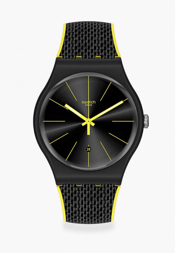 

Часы Swatch, Черный, NIGHT CORD