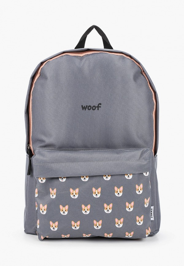 

Рюкзак Zakka, Серый, Woof