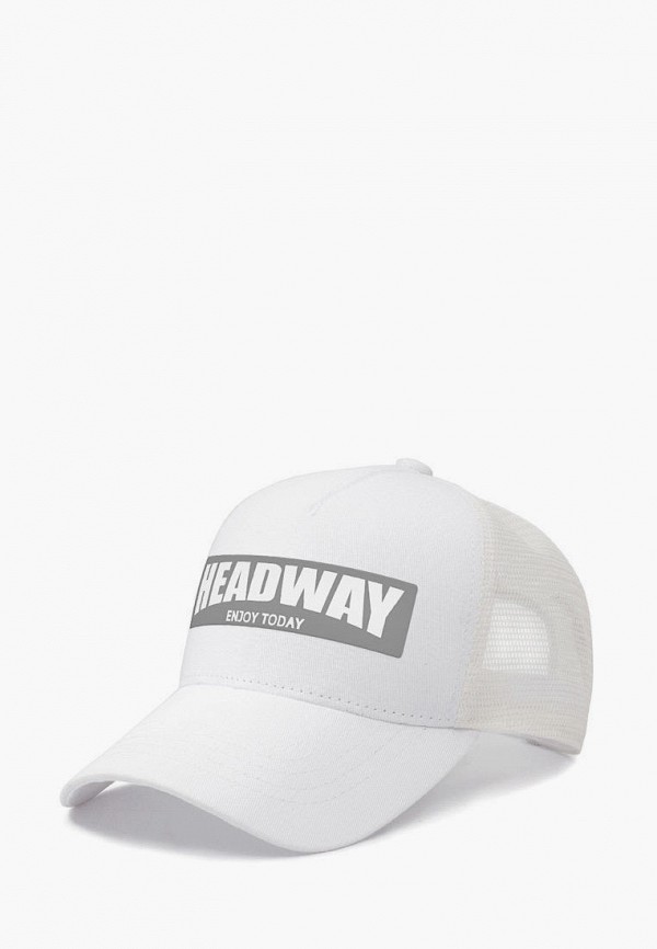

Бейсболка Headway, Белый, Tracer