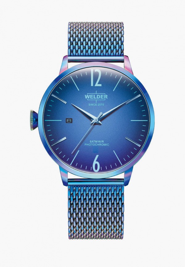 

Часы Welder, Синий, Neon Breezy
