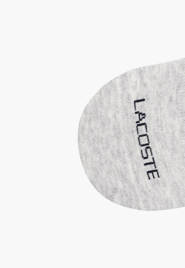 Носки Lacoste цвет серый  Фото 2