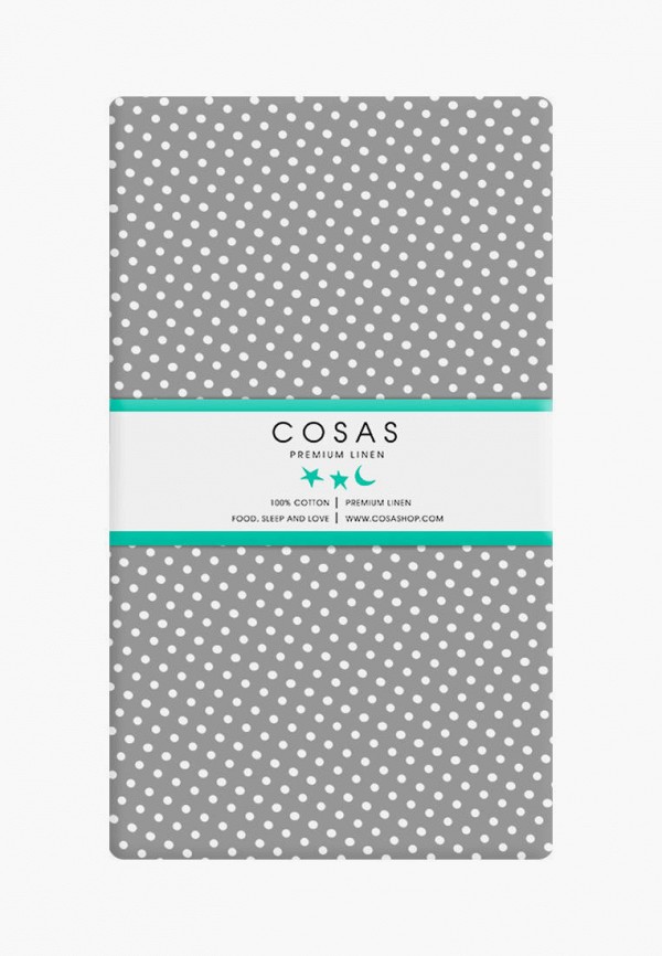 

Простыня 1,5-спальная Cosas, Серый, Cosas MP002XU03AVW