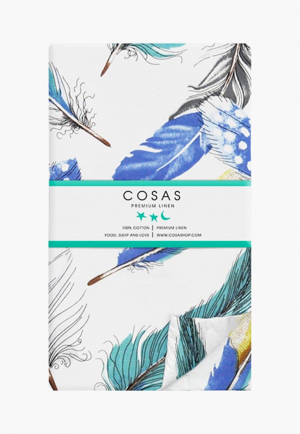 

Пододеяльник 2-спальный Cosas, Белый, 180х220