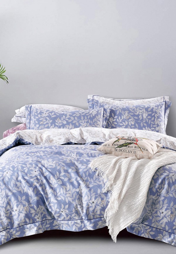 

Постельное белье 1,5-спальное Bellehome, Голубой, Элис