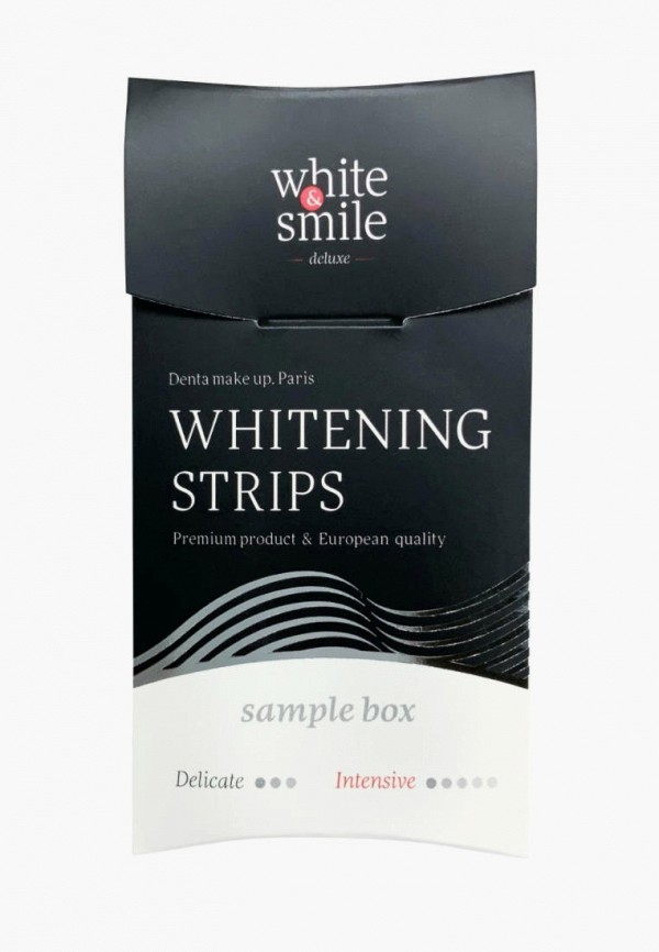 

Отбеливающие полоски White&Smile, Белый, для зубов, Sample box, 4 пары