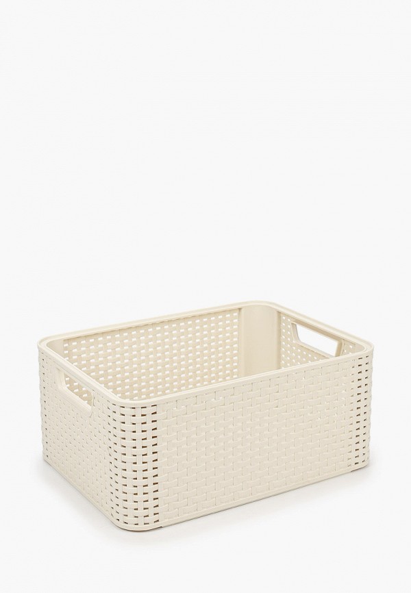 

Корзина Curver, Бежевый, RATTAN STYLE BOX M, 39х29 см
