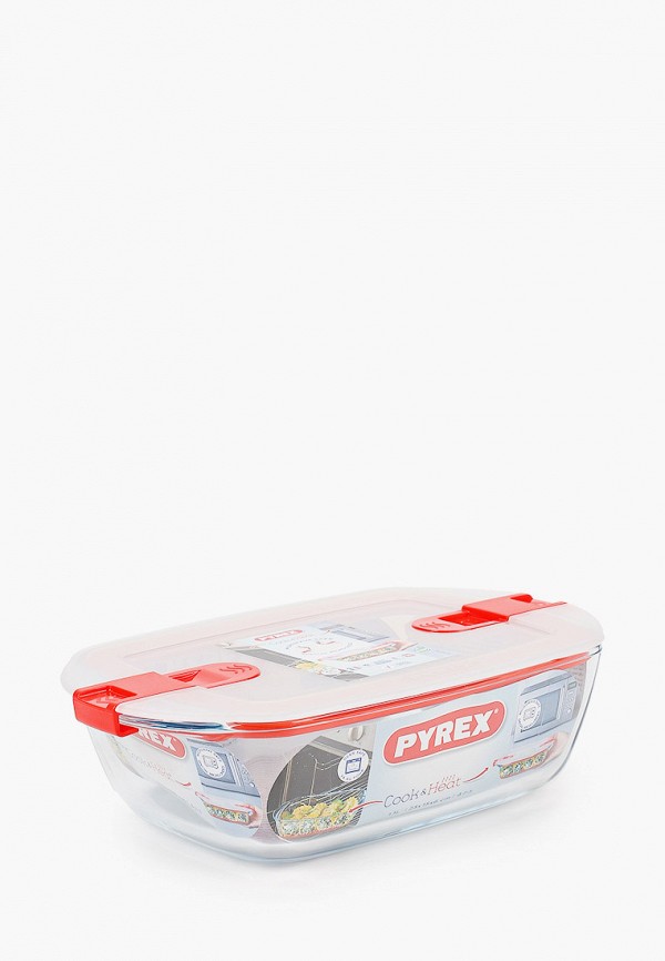 

Форма для выпекания Pyrex, Прозрачный, с крышкой Pyrex Cook & Heat 23х15 см 1,1 л