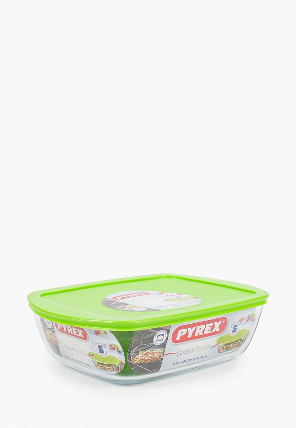 

Форма для выпекания Pyrex, Прозрачный, с крышкой Cook & Store 28х20x8 см 2,5 л