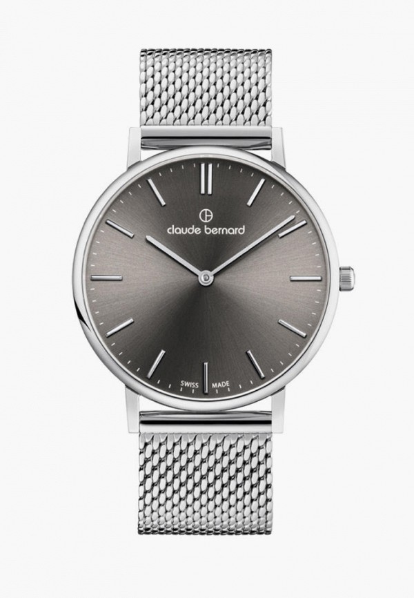 

Часы Claude Bernard, Серебряный, Slim line