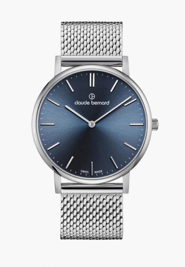 

Часы Claude Bernard, Серебряный, Slim line