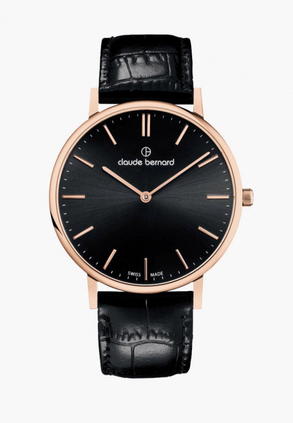 

Часы Claude Bernard, Черный, Slim line