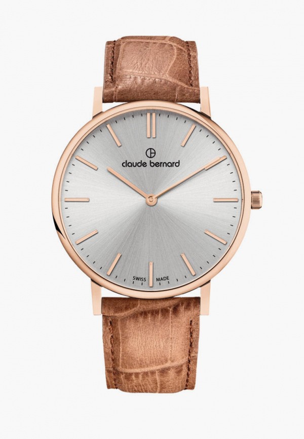 

Часы Claude Bernard, Бежевый, Slim line