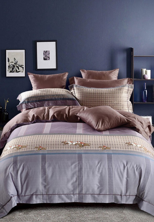 

Постельное белье Евро Bellehome, Разноцветный, Лондон