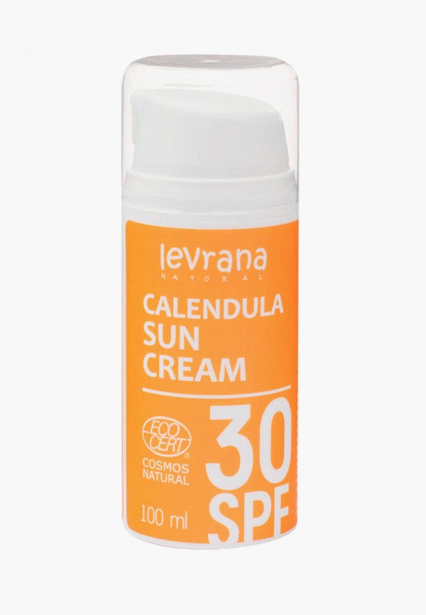 

Крем для загара Levrana, Белый, Календула 30 SPF ,100мл