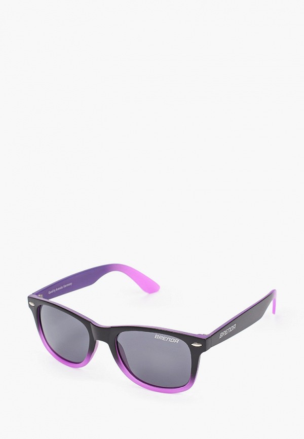 

Очки солнцезащитные Brenda, Черный, P8001 m.black-purple-smoke
