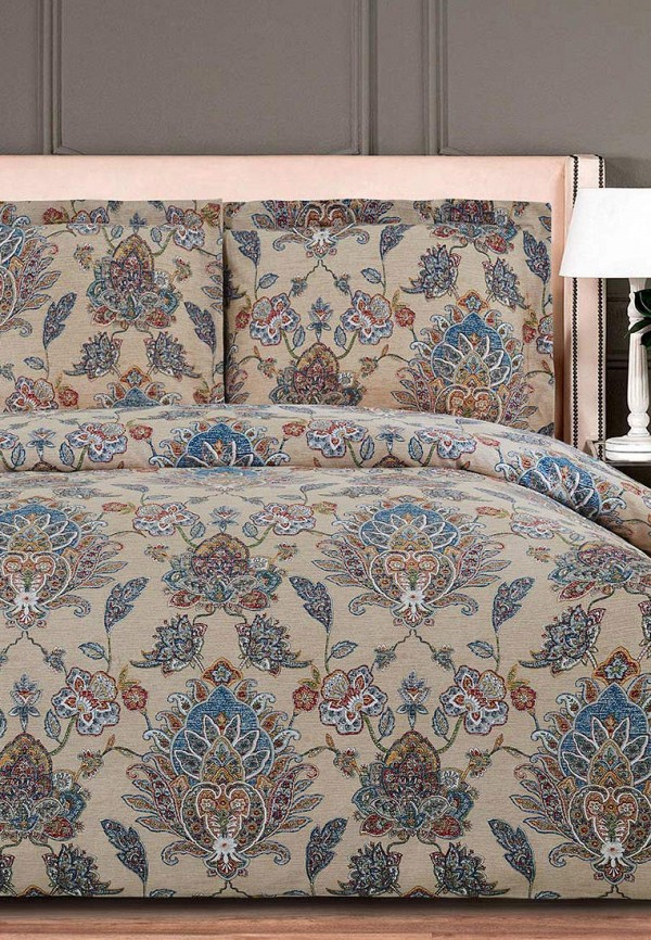 

Постельное белье Евро Arya home collection, Бежевый, Anisa