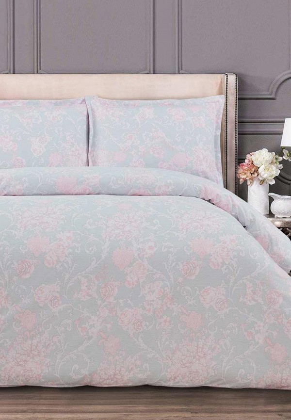 

Постельное белье Евро Arya home collection, Серый, Loreto