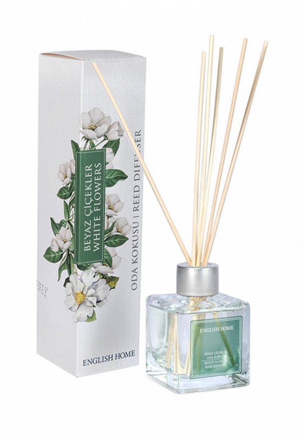 

Палочки ароматические English Home, Прозрачный, White Flowers, 100 мл