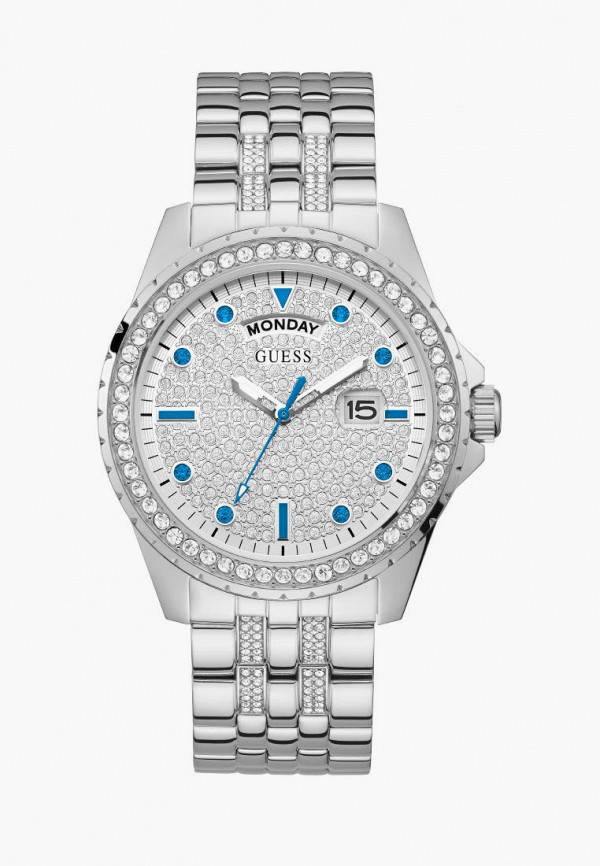 

Часы Guess, Серебряный, Guess MP002XU03DLU
