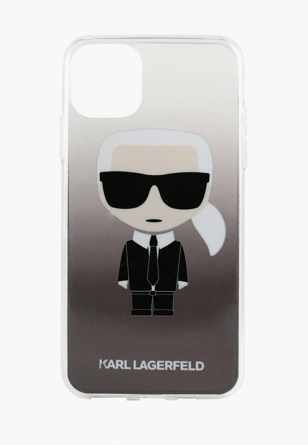 

Чехол для iPhone Karl Lagerfeld, Черный, TPU/PC collection Karl Iconik Hard