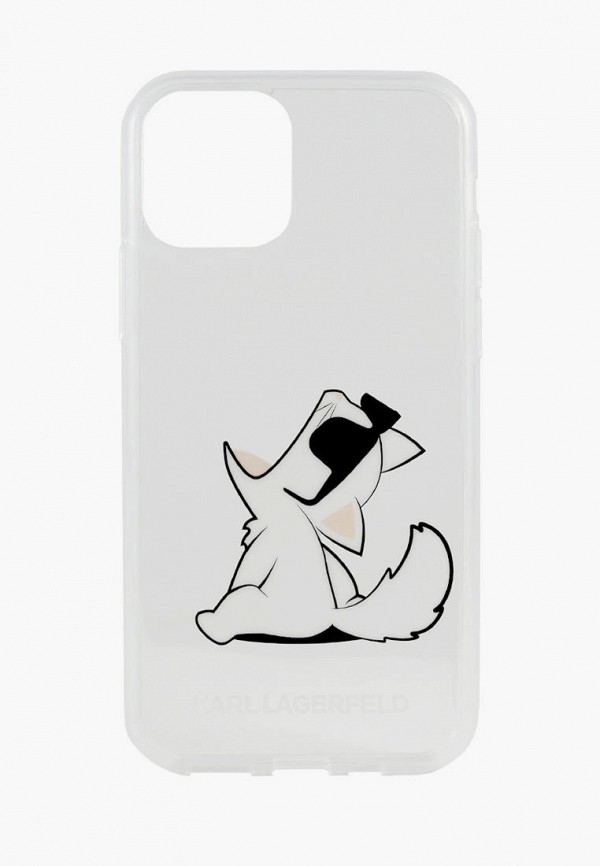 

Чехол для iPhone Karl Lagerfeld, Прозрачный, TPU/PC collection Choupette Fun Hard
