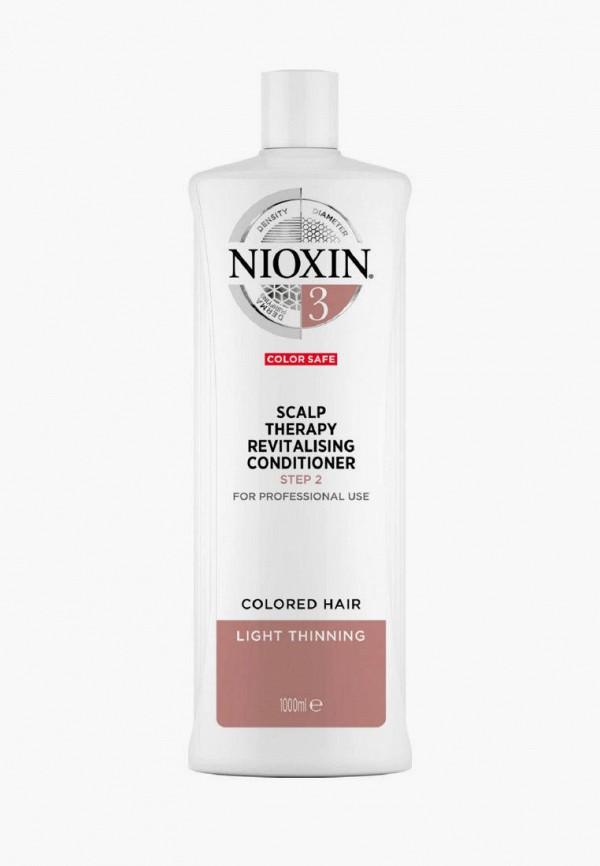 

Кондиционер для волос Nioxin, Белый, система 3, 1000 мл