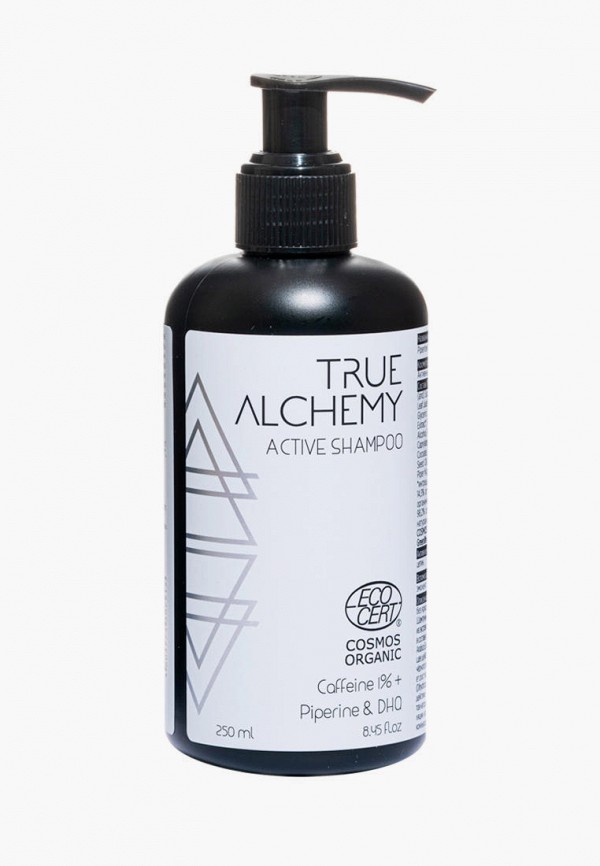 

Шампунь True Alchemy, Прозрачный, «Caffeine 1% + Piperine & DHQ» 250 мл