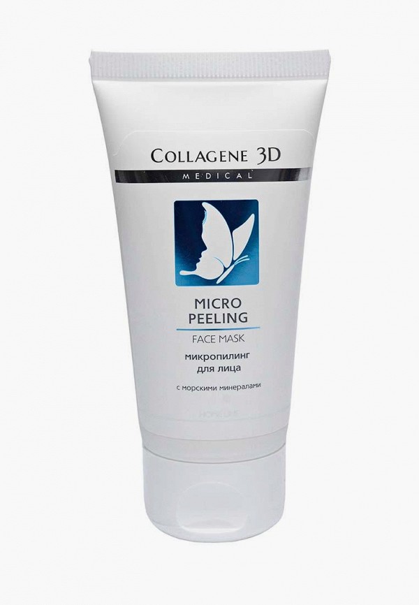 

Пилинг для лица Collagene 3D Medical, Прозрачный, с морскими минералами MICRO PEELING, 50 мл