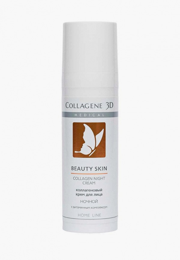 

Крем для лица Collagene 3D Medical, Белый, ночной, с витаминным комплексом BEAUTY SKIN, 30 мл