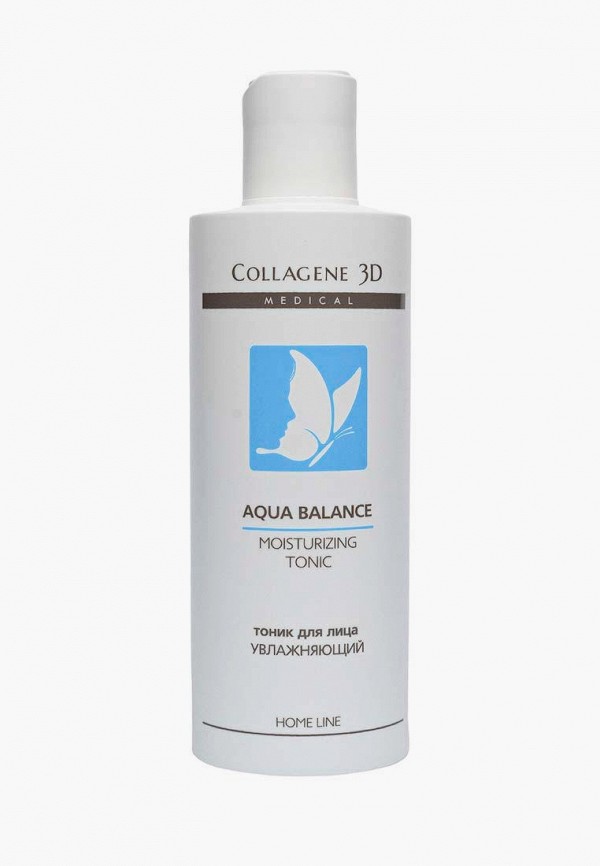 Тоник для лица Collagene 3D Medical увлажняющий, с гиалуроновой кислотой AQUA BALANCE, 250 мл