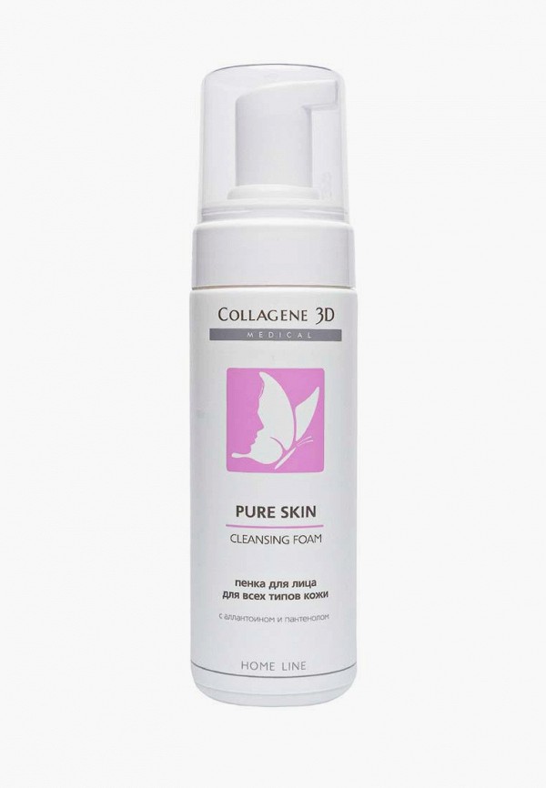 

Пенка для умывания Collagene 3D Medical, Белый, для всех типов кожи PURE SKIN, 160 мл