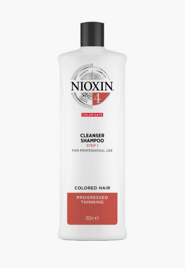 

Шампунь Nioxin, Прозрачный, система 4, 1000 мл