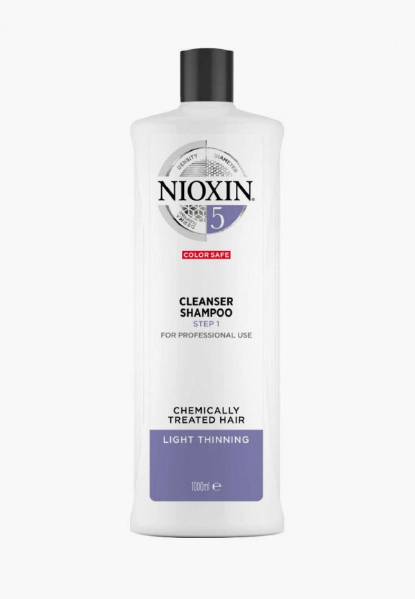 

Шампунь Nioxin, Прозрачный, система 5, 1000 мл