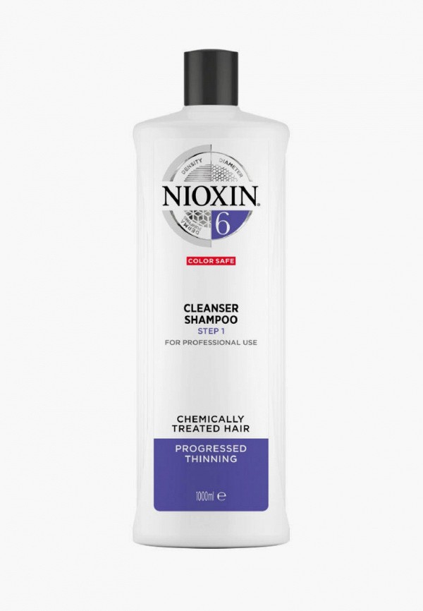

Шампунь Nioxin, Прозрачный, система 6, 1000 мл