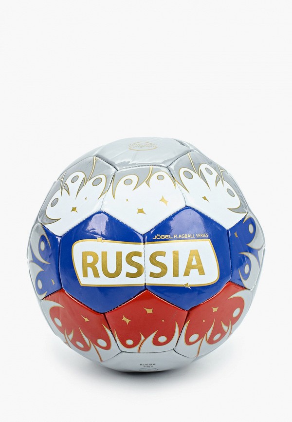 

Мяч футбольный Jogel, Серый, Flagball, RUSSIA