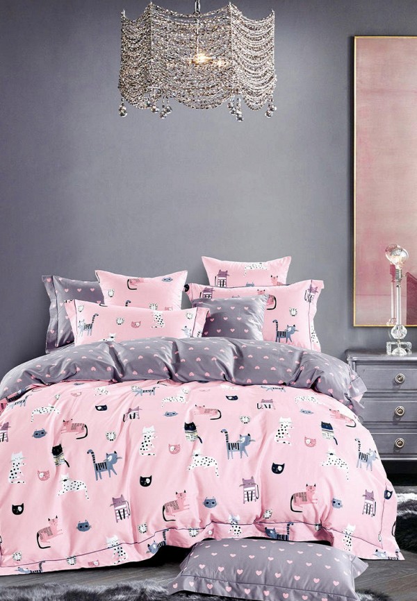 

Постельное белье 1,5-спальное Bellehome, Sweety cats
