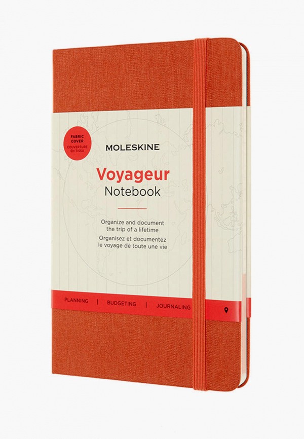 

Блокнот Moleskine, Оранжевый, VOYAGEUR TRAVELLERS HIBISCUS