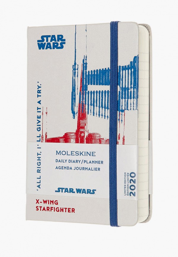 

Блокнот Moleskine, Белый, 12M WARS DAILY XWING