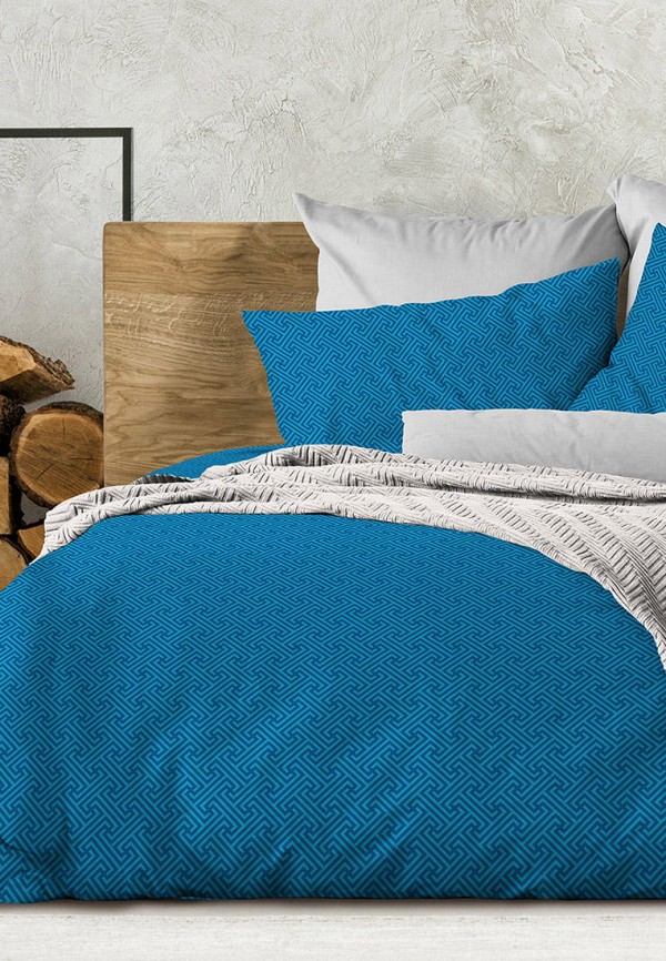 

Постельное белье 2-спальное Wenge, Бирюзовый, Silver azure