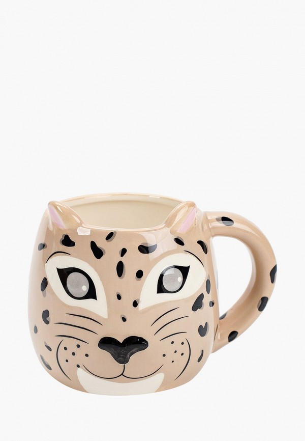 

Кружка Balvi, Бежевый, Leopard