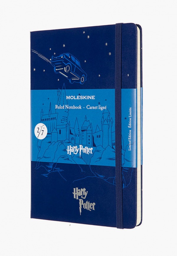

Блокнот Moleskine, Синий, LE NB H.POTTER LG RUL BOOK 2