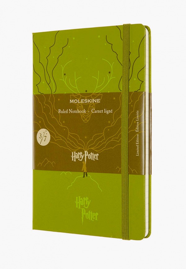 

Блокнот Moleskine, Зеленый, LE NB H.POTTER LG RUL BOOK 3